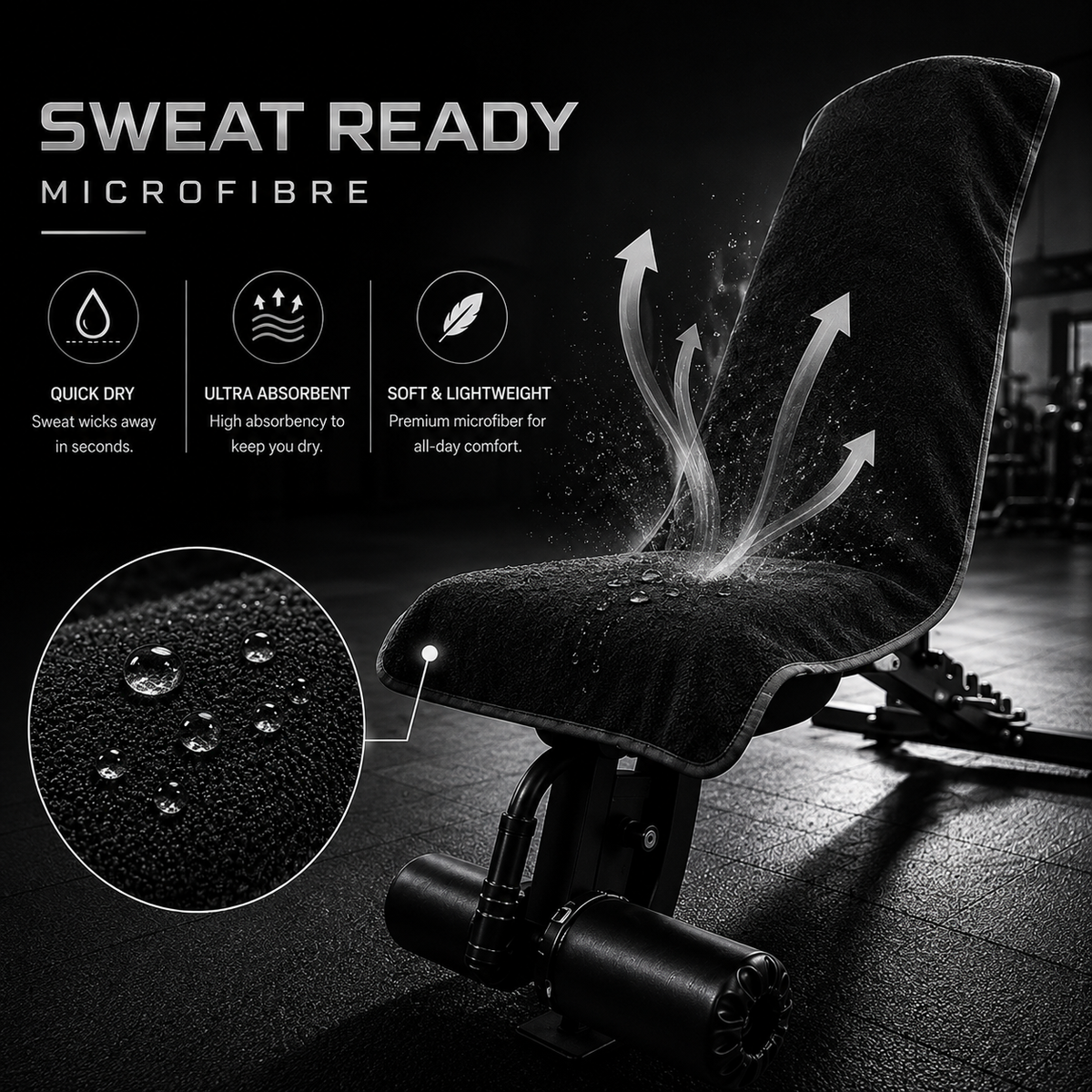 MyTowels™  LockFit Gym Towel